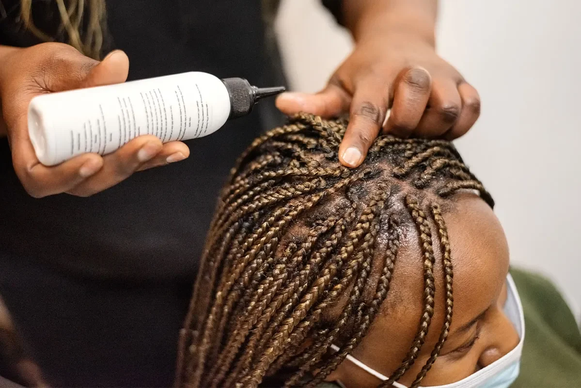 Braid Maintenance Tips for a Fresh, Long Lasting Style how to maintain braids moisturize your scalp.jpg